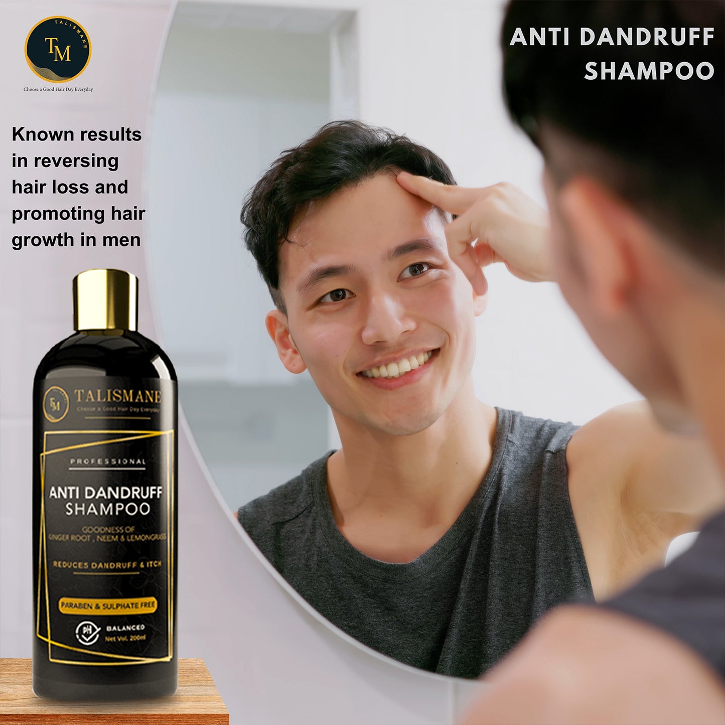 TALISMANE PROFESSIONAL ANTIDANDRUFF SHAMPOO (200ml)