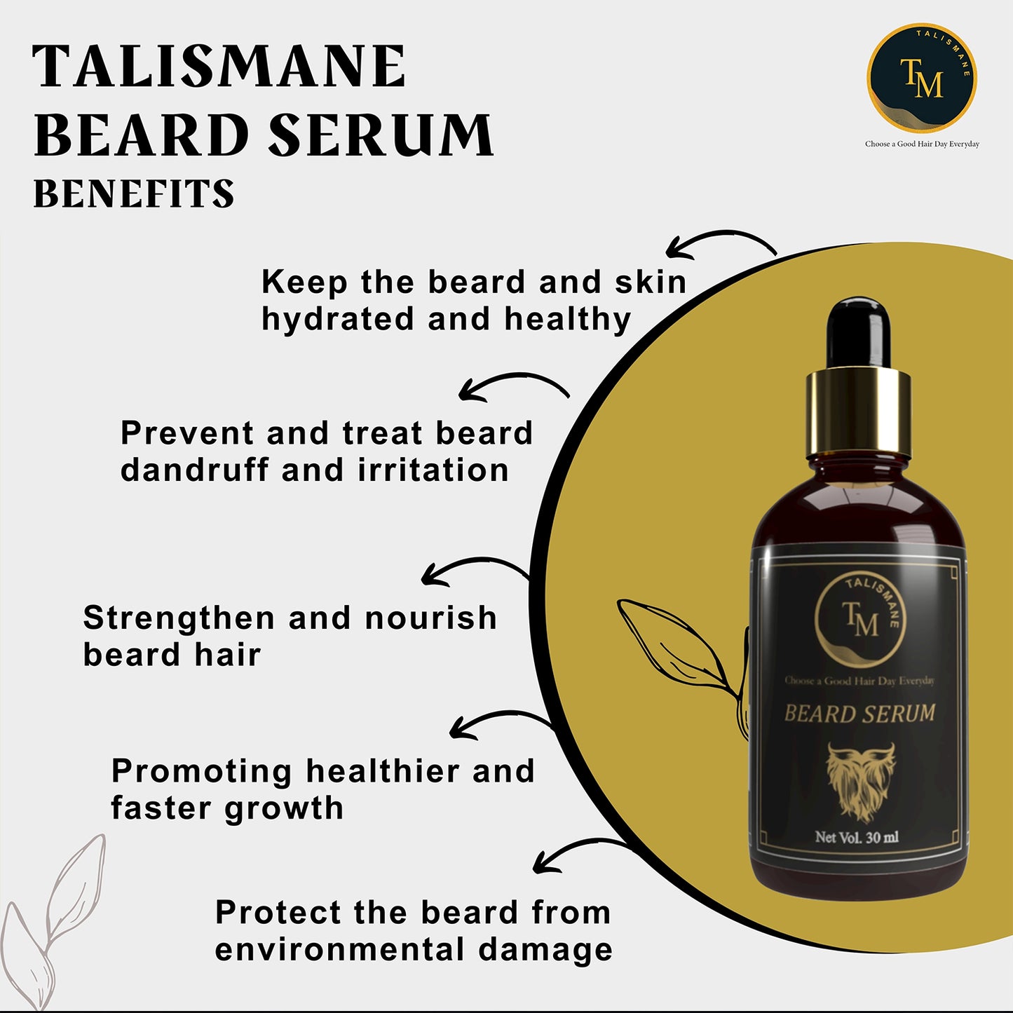 TALISMANE BEARD SERUM 30 ML