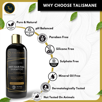 TALISMANE PROFESSIONAL ANTI HAIRFALL SHAMPOO (200ml)