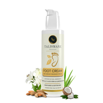 MOISTURISING FOOT CREAM (100 gm)- TALISMANE SKINSENTIAL