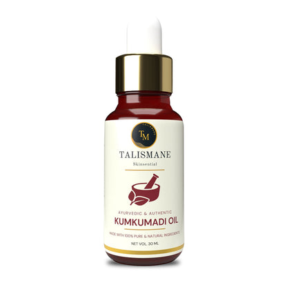 KUMKUMADI AYURVEDIC OIL (30 ml)- TALISMANE SKINSENTIAL