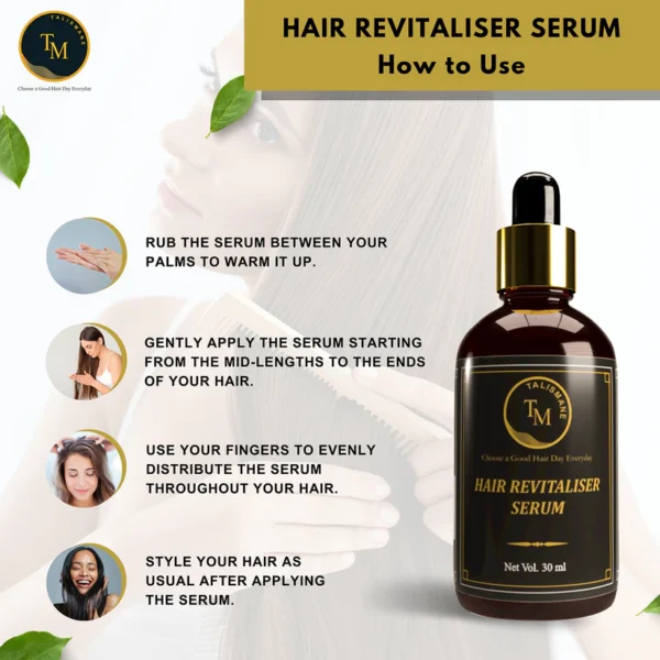 TALISMANE HAIR REVITALISER SERUM (30ml) - Image 6