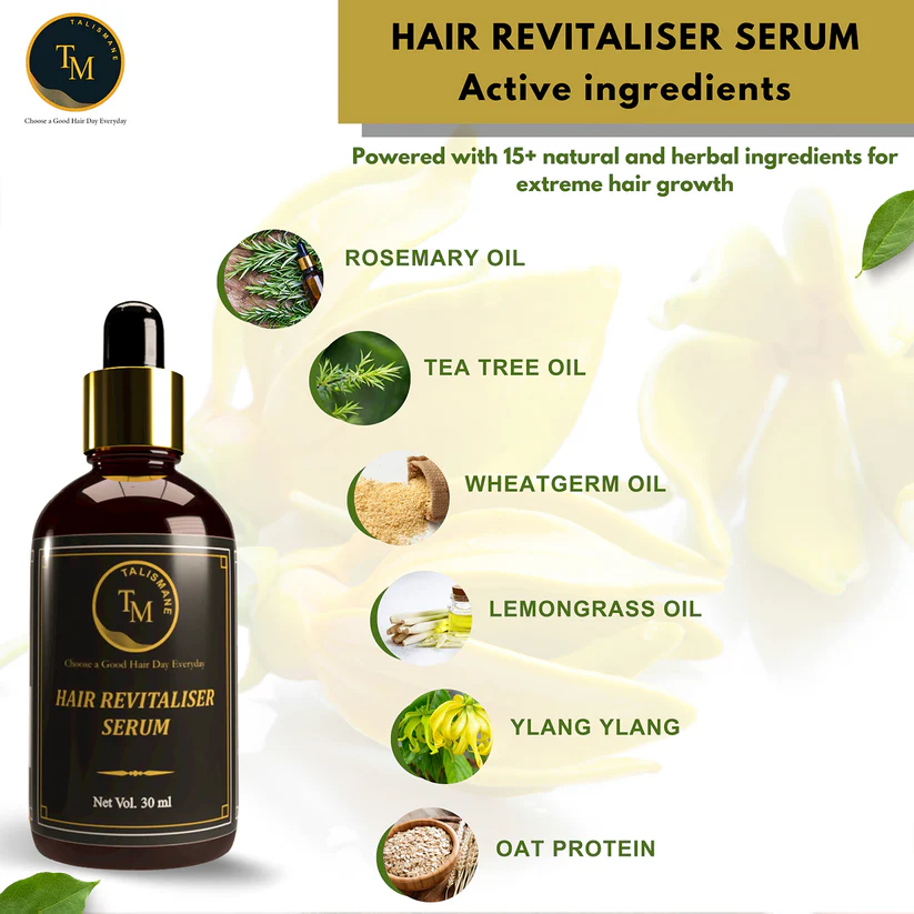 TALISMANE HAIR REVITALISER SERUM (30ml) - Image 5