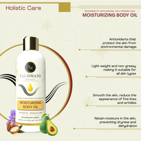 MOISTURISING BODY OIL (100 ml)- TALISMANE SKINSENTIAL - Image 7